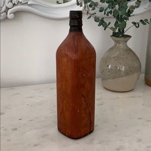Vintage Wrapped Bottle